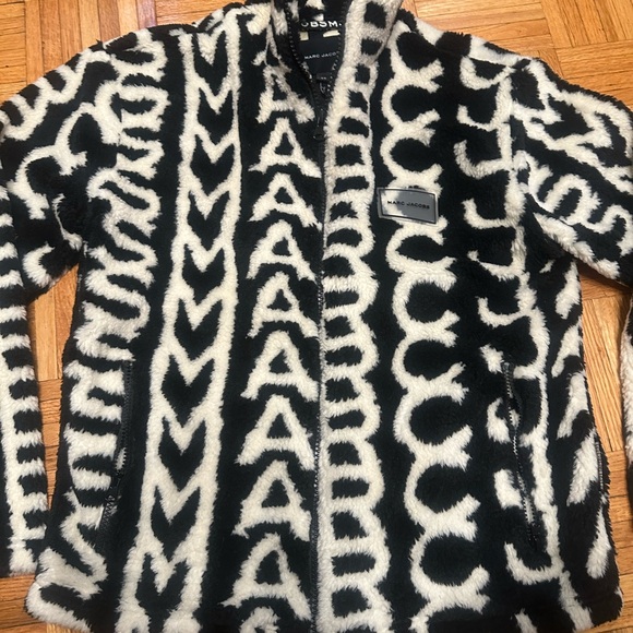 Marc Jacobs Monochrome Fleece Jacket - Picture 5 of 7